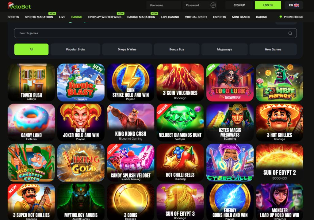 velobet casino not on gamstop